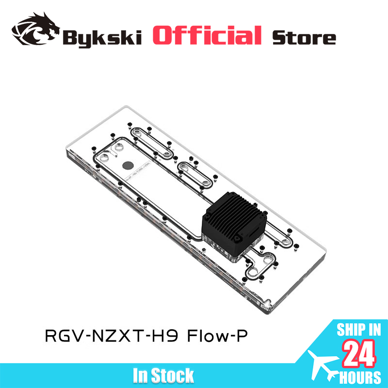 Bykski RGV-NZXT-H9 FIow-P Acry - Distro Plate Ddc Pump Combo recension och pris