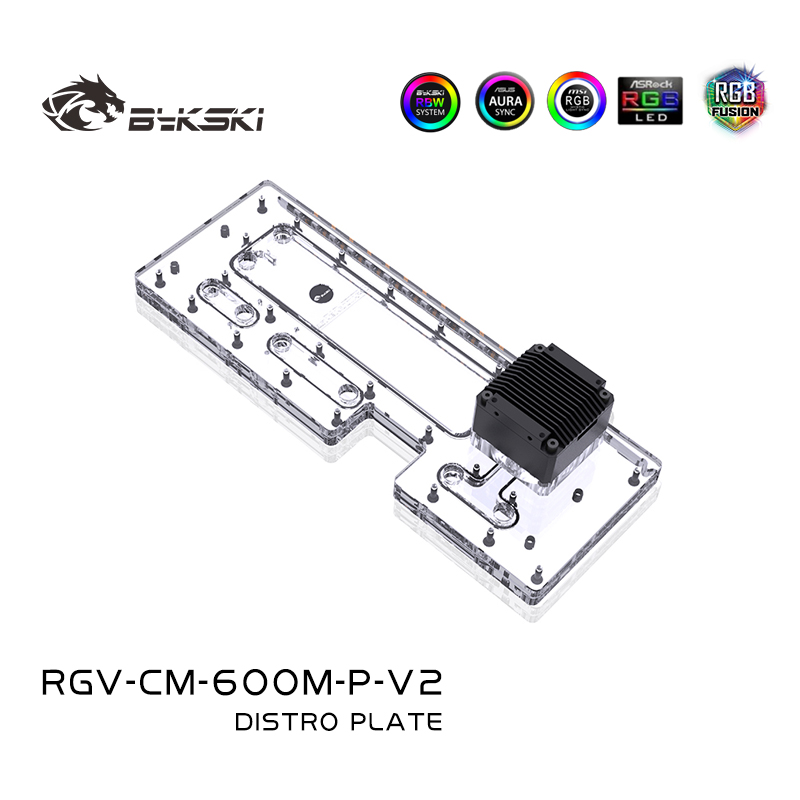 Bykski Acrylic Distro Plate /  - Distro Plate Ddc Pump Combo recension och pris